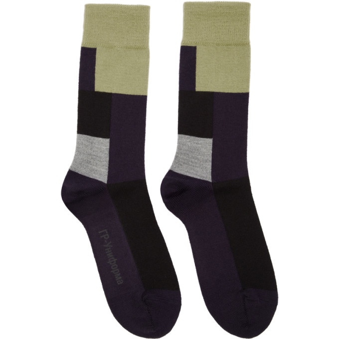 Photo: GR-Uniforma Navy Wool Mixed Textured Socks