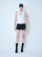 Balenciaga Logo Motif Tank Top