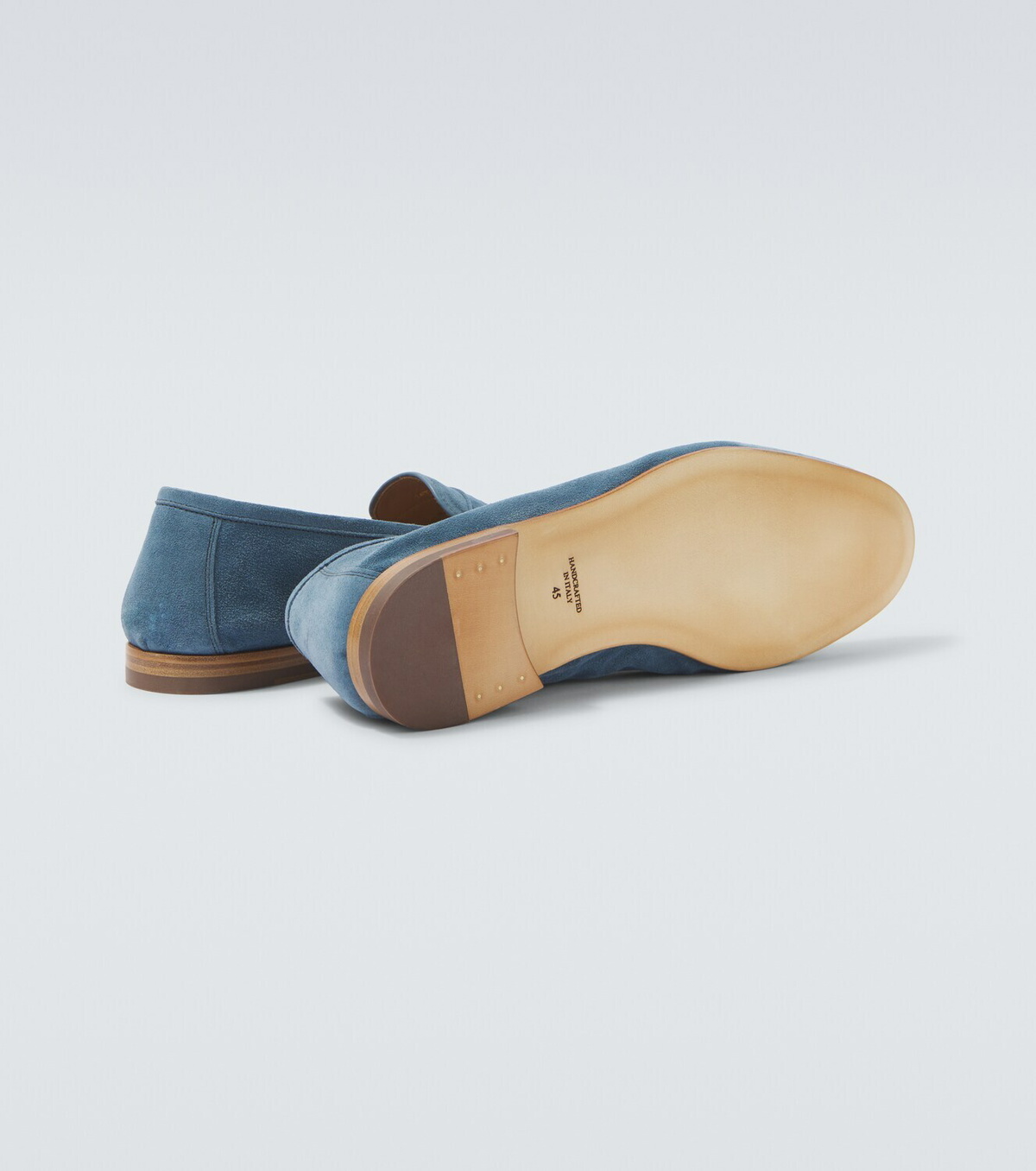 Frescobol Carioca Leme suede penny loafers
