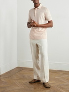 Loro Piana - Linen Polo Shirt - Orange