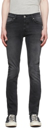 Nudie Jeans Black Grim Tim Jeans