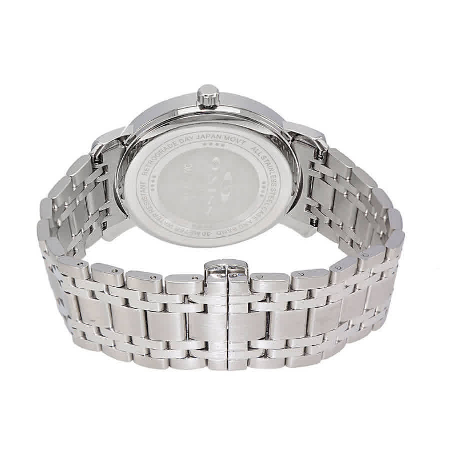 Oniss Sorrento Quartz Silver Dial Mens Watch ON2626-MSV