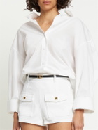 VALENTINO GARAVANI - 1cm Reversible Leather Belt