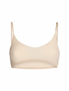 JACQUEMUS Le Bandeau Pralu Rib Knit Bra Top