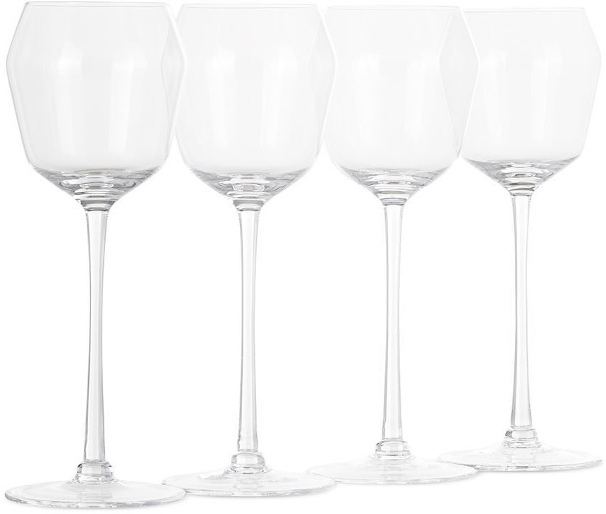 Ann Demeulemeester Serax Edition Billie White Wine Glass Set Ann