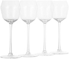 Ann Demeulemeester Serax Edition Billie White Wine Glass Set