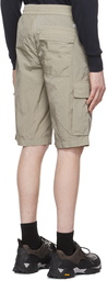 C.P. Company Taupe Nylon Shorts