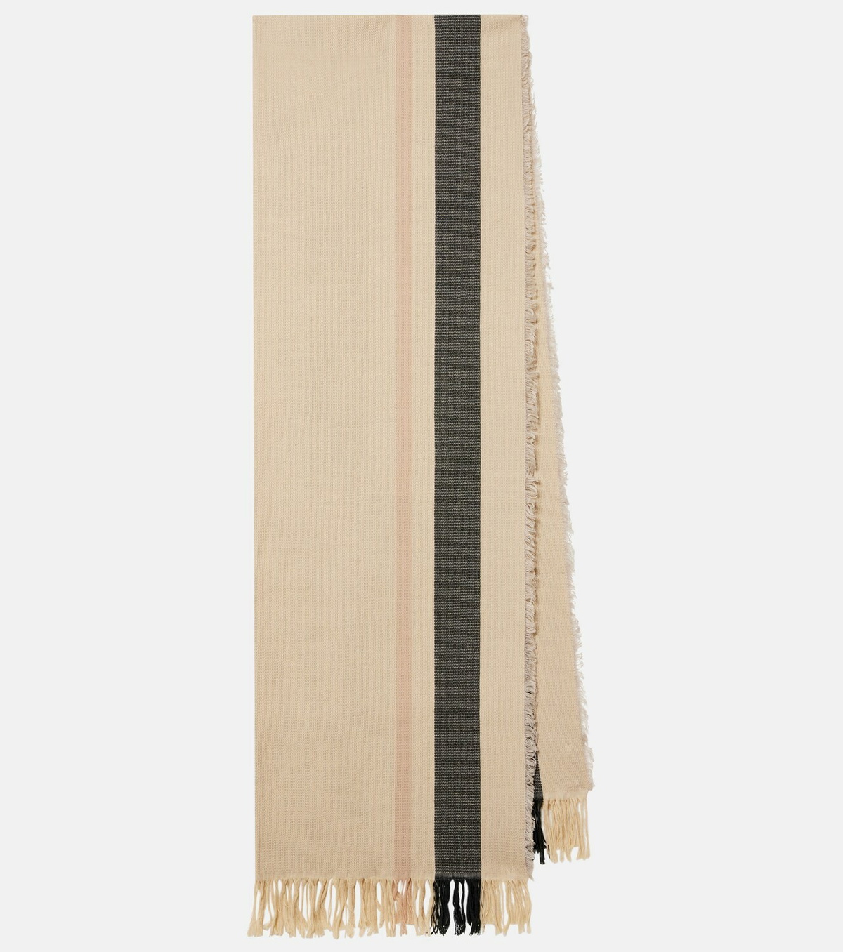 The Row Cadia cotton and linen scarf