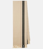 The Row Cadia cotton and linen scarf