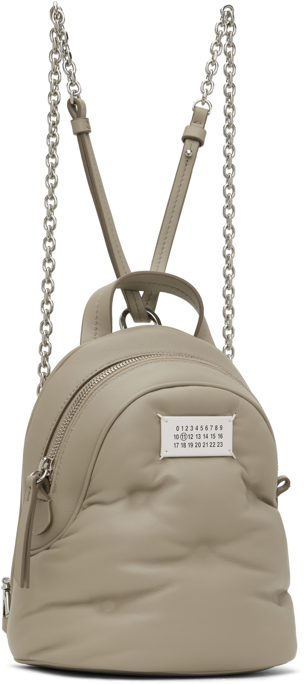 Maison Margiela Taupe Glam Slam Backpack Maison Margiela