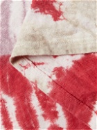 Jungmaven - Swirl Baja Tie-Dyed Hemp and Cotton-Blend Jersey T-Shirt - Red
