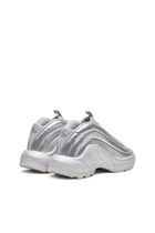 Diesel S-D-Runner-Slip-on sneakers with Oval D instep - Sneakers - Unisex - Silver