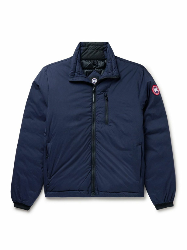 Photo: Canada Goose - Lodge Quilted Ripstop Down Jacket - Blue
