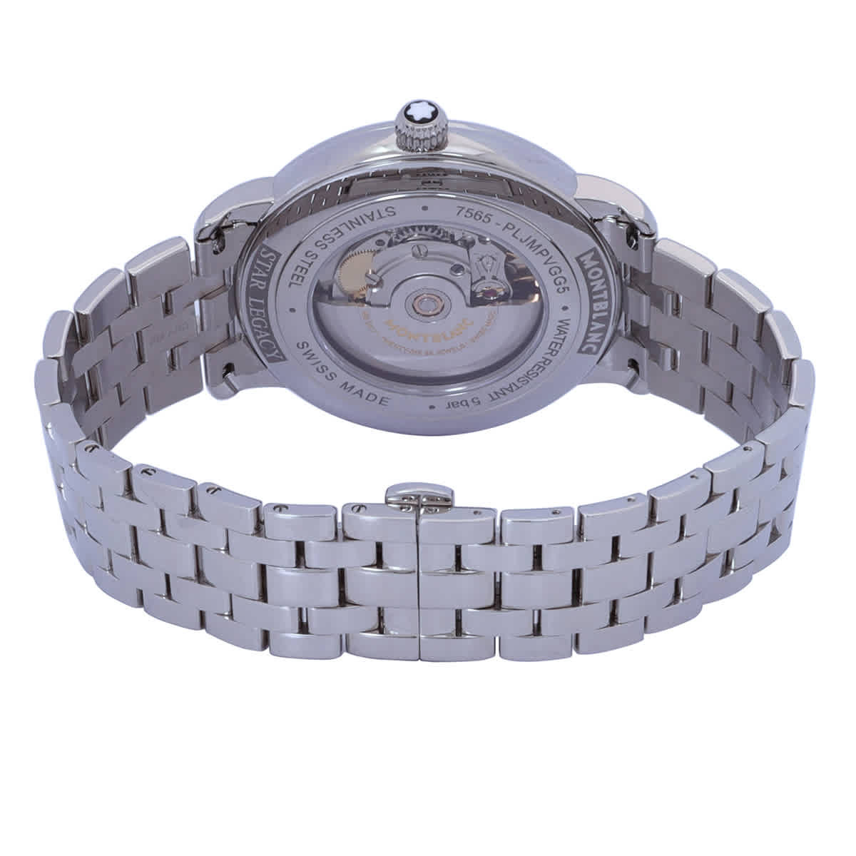 Montblanc Star Legacy Automatic Silver Dial Mens Watch 128682