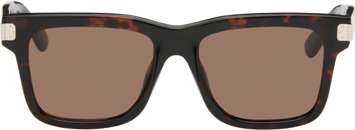 Photo: MM6 Maison Margiela Brown 15 Sunglasses