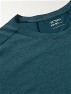 ARC'TERYX - Cormac Comp Panelled Jersey and Mesh T-Shirt - Blue