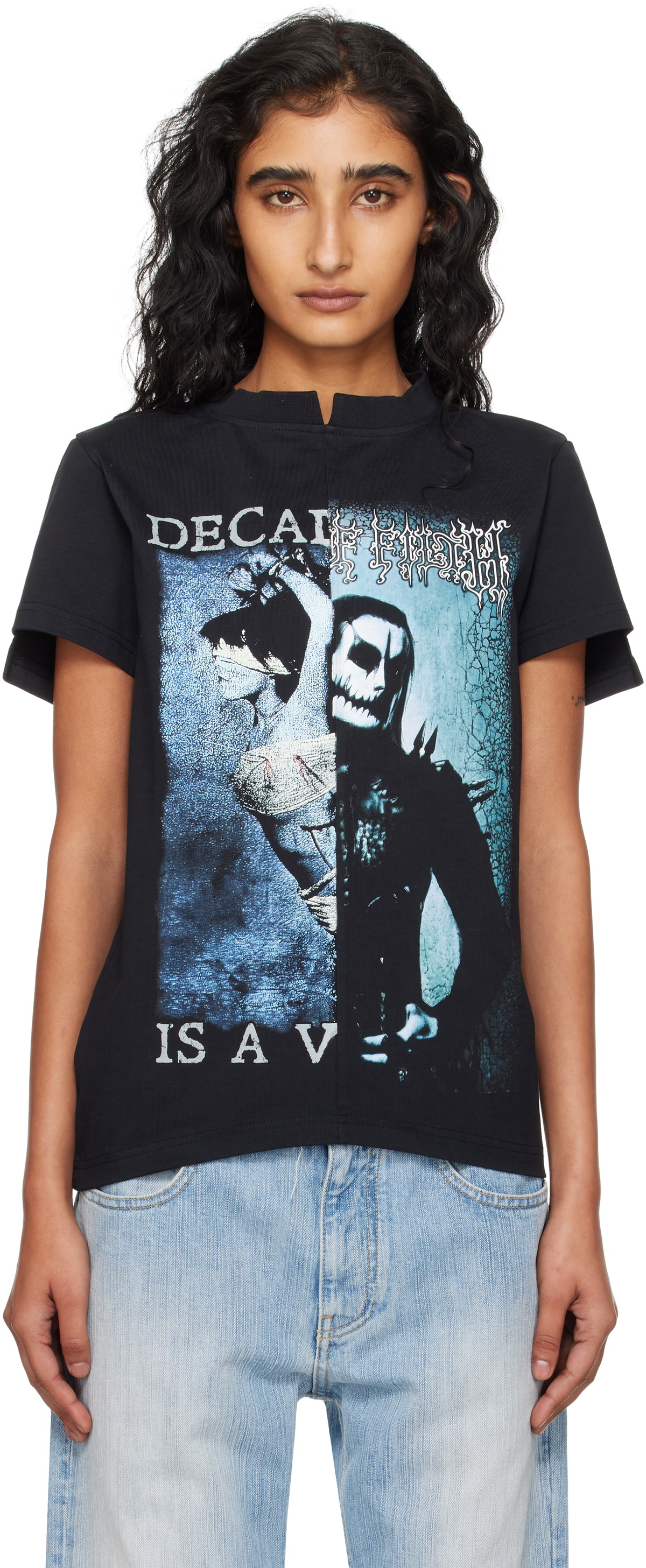 VETEMENTS White Love Is Us T-Shirt Vetements