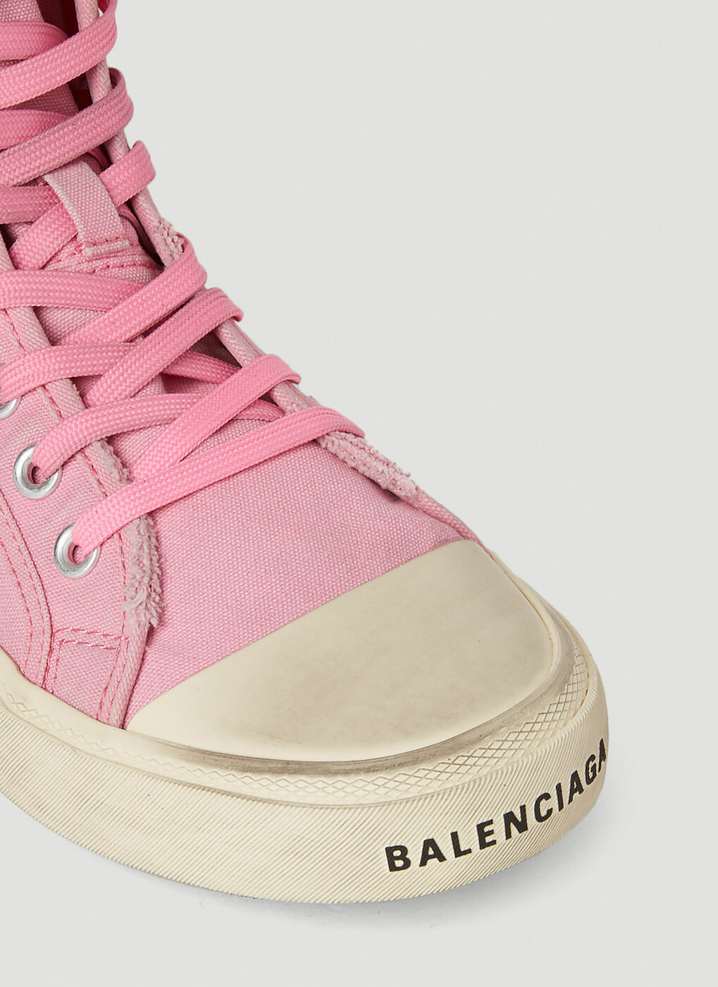 Balenciaga Paris High Top Sneakers in Pink Balenciaga