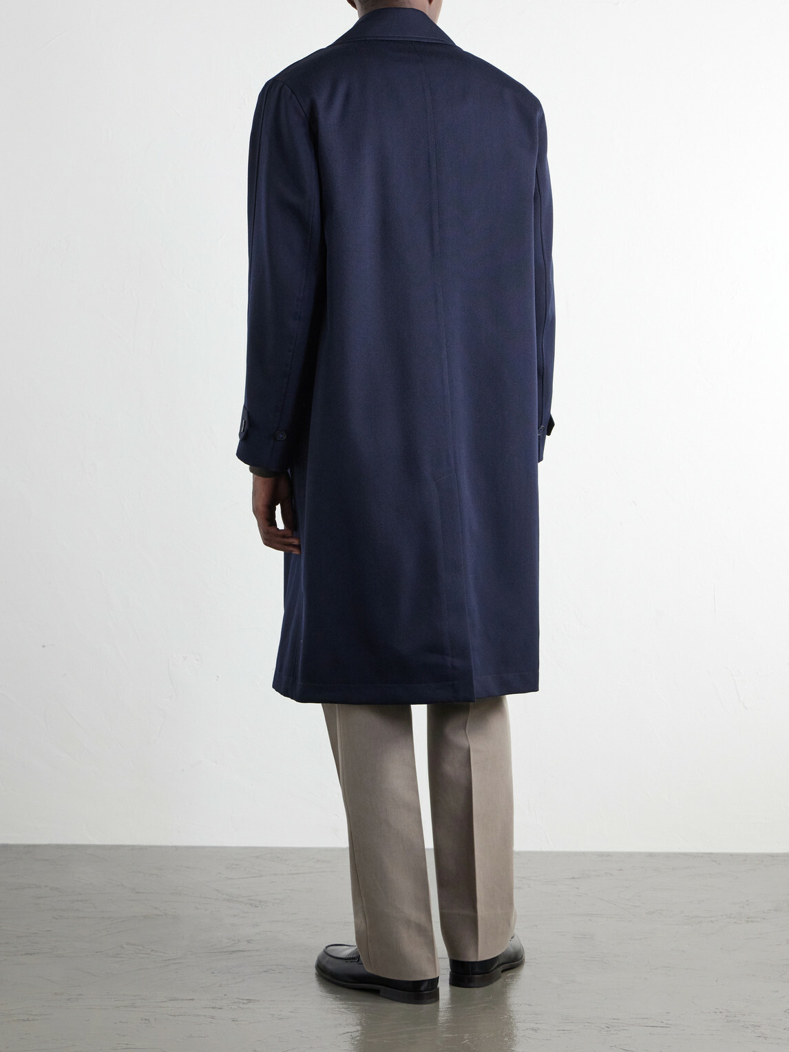 Paul Smith - Double-Breasted Wool-Twill Coat - Blue