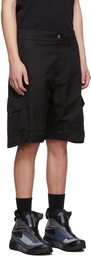 Stone Island Shadow Project Black Cotton Shorts