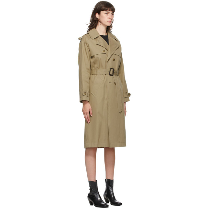 A.P.C｜Trench simone beigeトレンチコート COEFN-F01422 A.P.C. Simone Trench Coat - Beige | Garmentory