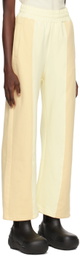 AMBUSH Yellow Varsity Sweatpants