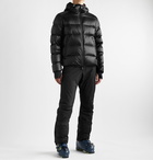 Moncler Grenoble - Canvas-Trimmed Shell Ski Trousers - Black