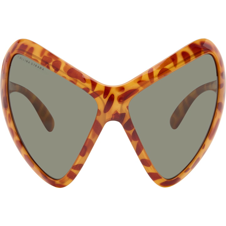 Photo: Collina Strada Tan Mariposa Sunglasses