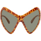 Collina Strada Tan Mariposa Sunglasses