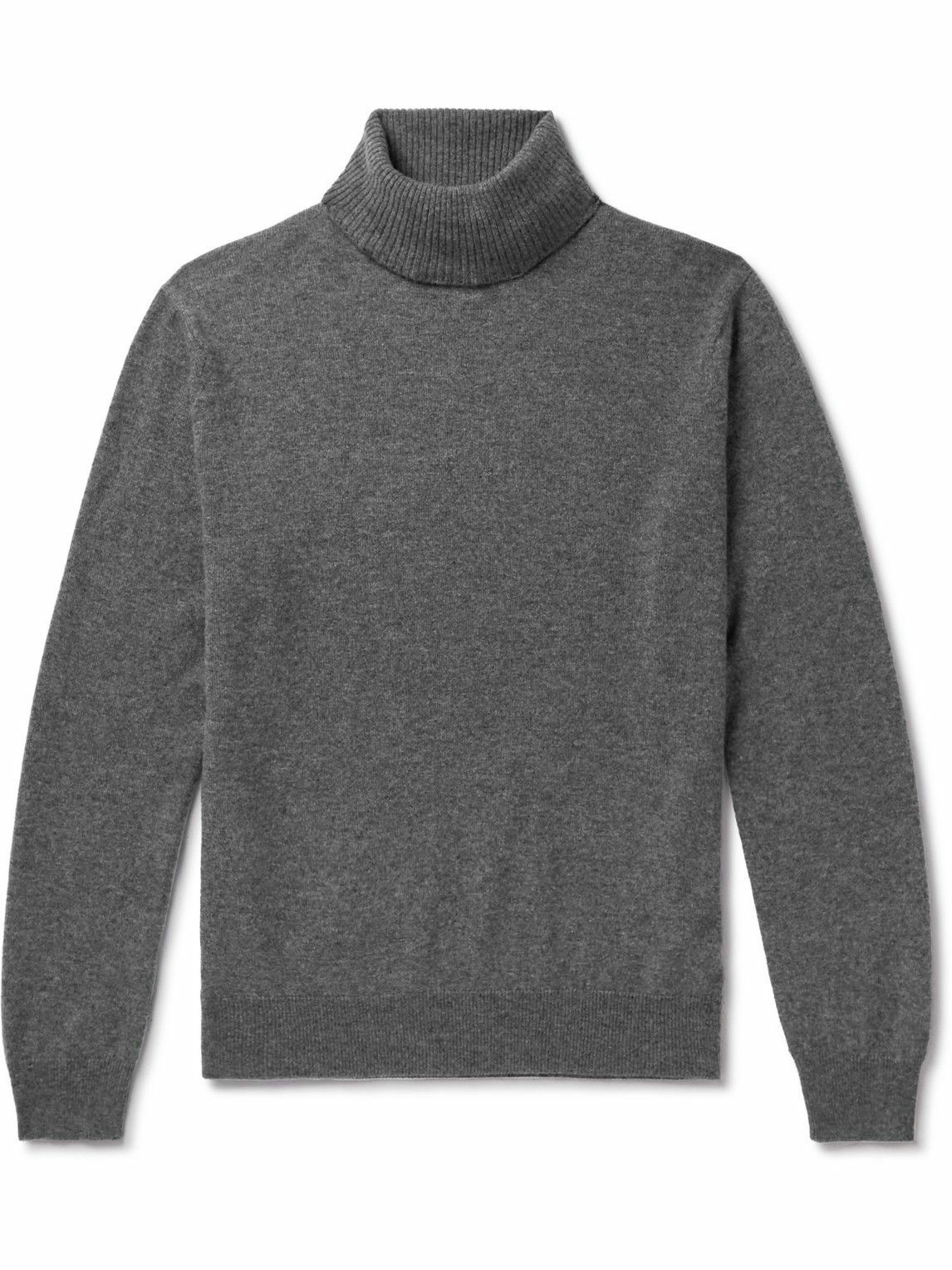 TOM FORD - Cashmere Rollneck Sweater - Gray TOM FORD