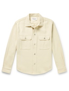 FRAME - Cotton and Virgin Wool-Blend Twill Shirt Jacket - Neutrals