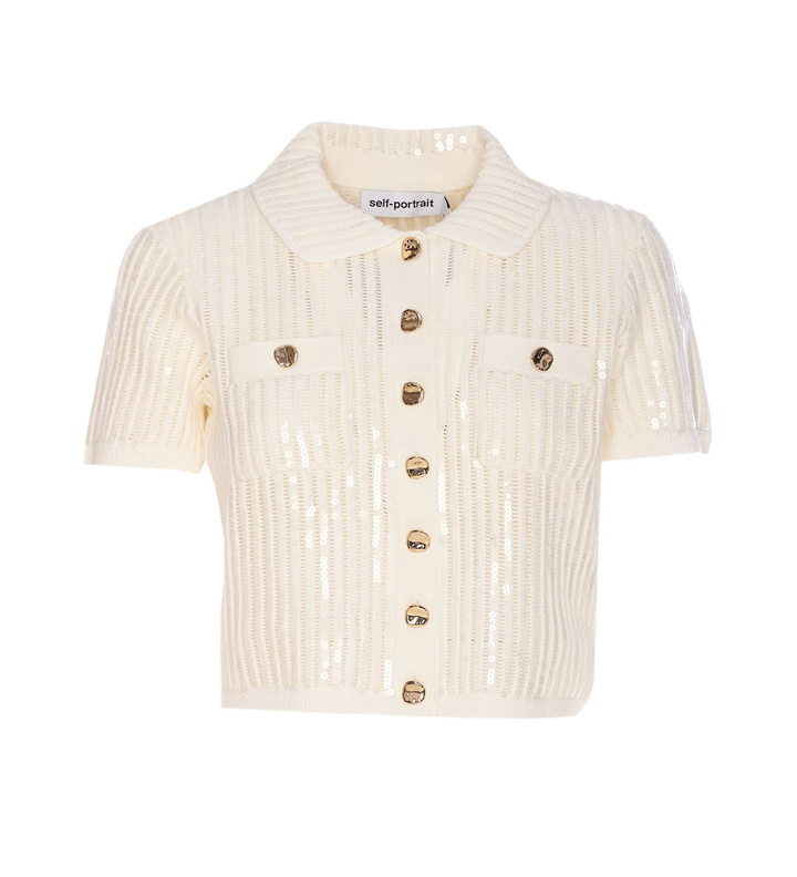 Photo: self-portrait Sequins Top