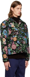 Andersson Bell Black Floral Jacket