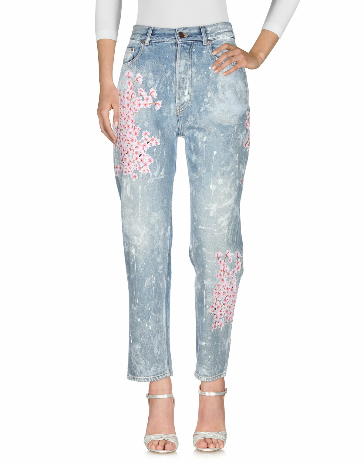 Pt Torino Womens Jeans in Blue