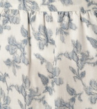 Brock Collection - Quadratic cotton-blend midi skirt