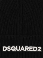 DSQUARED2 - Manchester City Ribbed Wool Blend Beanie