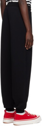 AMI Paris Black Ami de Cœur Lounge Pants