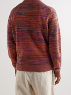 A Kind Of Guise - Polonia Linen and Merino Wool-Blend Sweater - Orange