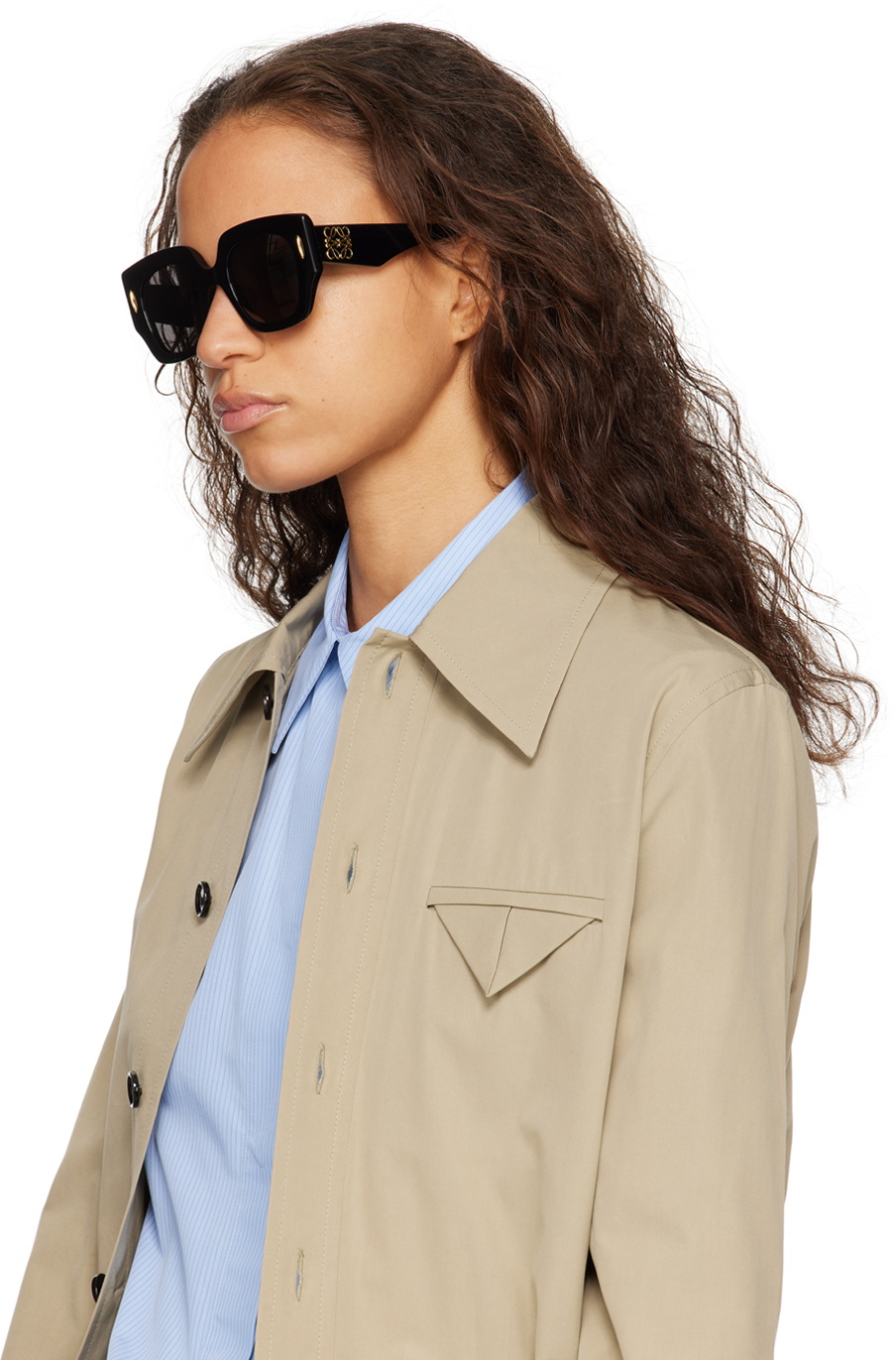 LOEWE Black Monogram Sunglasses Loewe