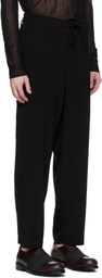 Y's For Men Black TA Tuxedo Cargo Pants