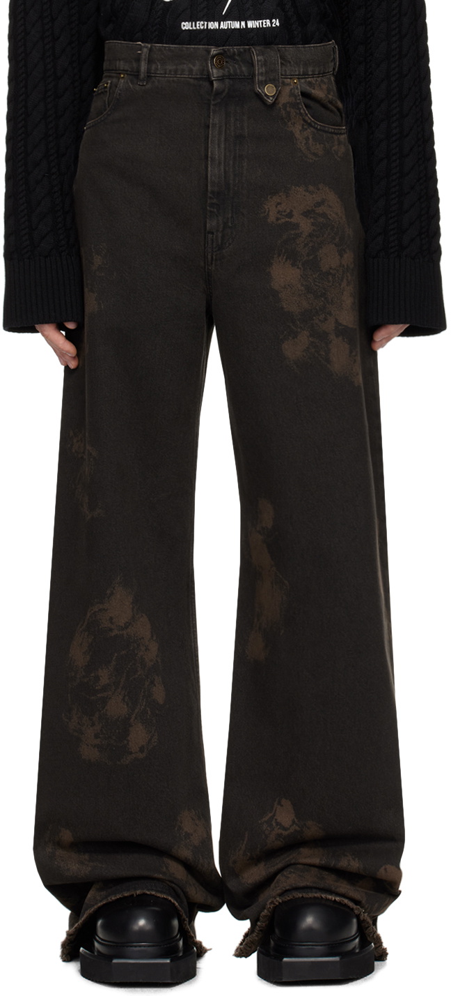 EGONlab Black Baggy Jeans EGONlab