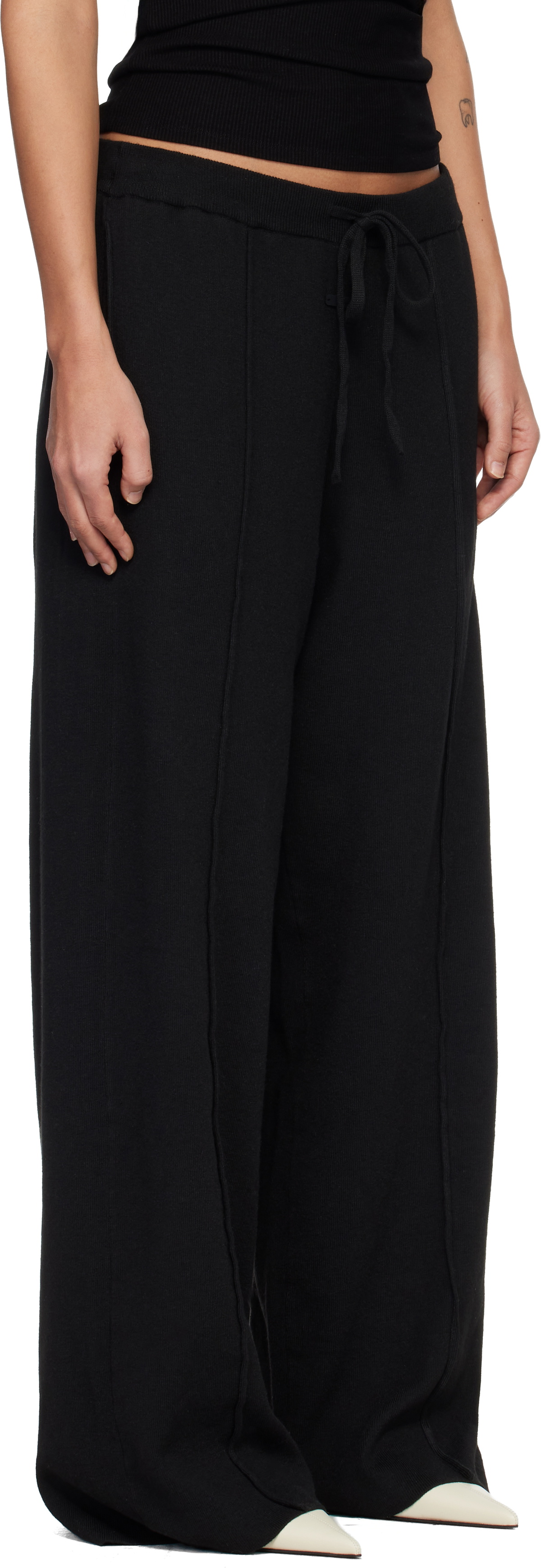 Fear of God ESSENTIALS Black Relaxed Lounge Sweatpants