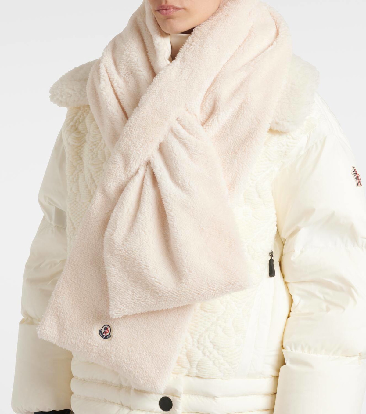 Moncler Teddy scarf