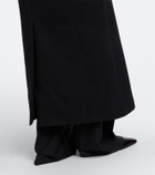 Róhe Double-breasted virgin wool coat