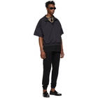 Marcelo Burlon County of Milan Black and Gold Snakes T-Shirt