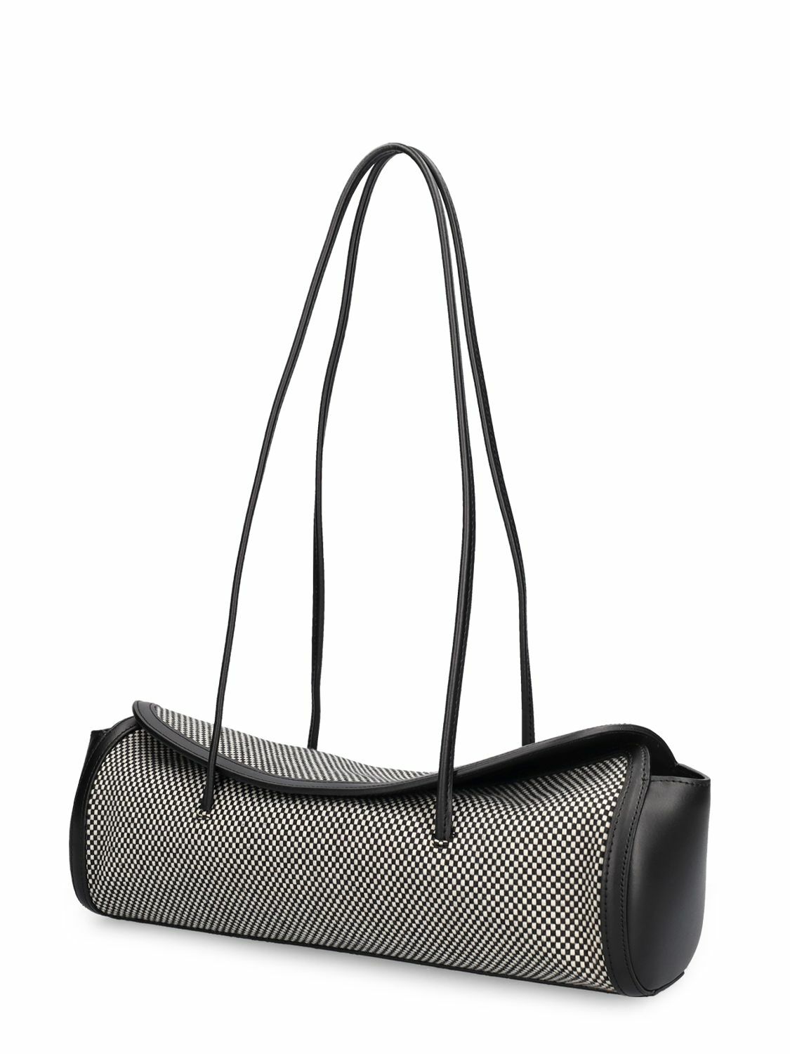 LITTLE LIFFNER Cannoli Cotton & Leather Bag