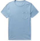 Club Monaco - Williams Garment-Dyed Cotton T-Shirt - Blue