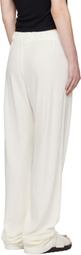 ÉTERNE Off-White Thermal Lounge Pants