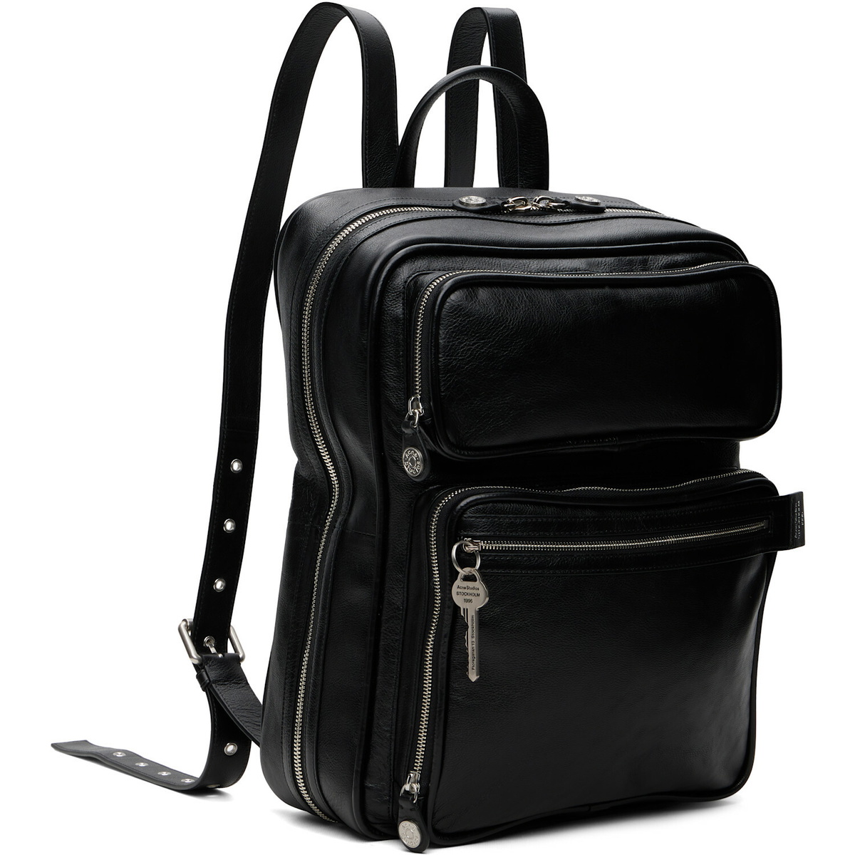 Acne Studios Black Camero Gym Backpack