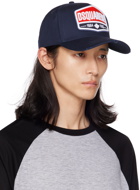 Dsquared2 Navy Embroidered Cap